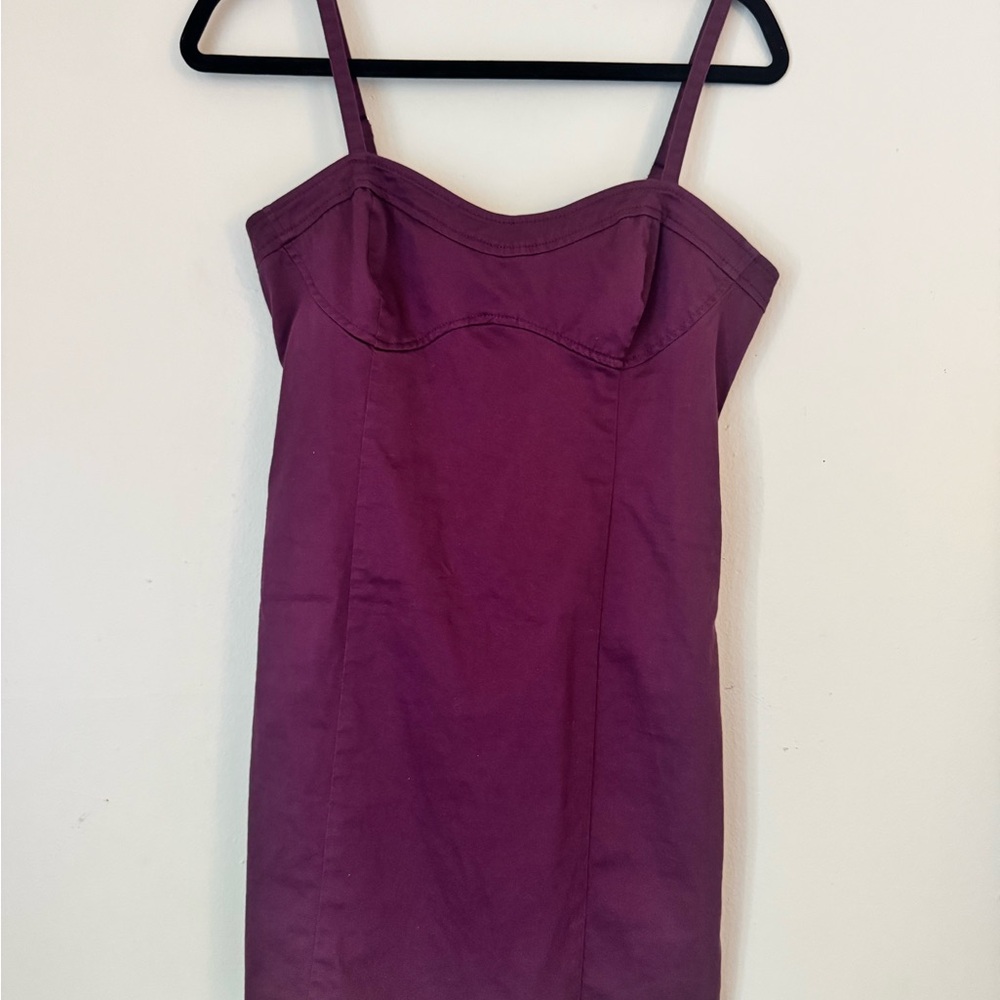 Guess Plum Sleeveless Dress
